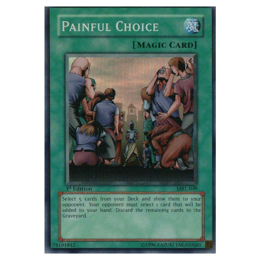 Yu-Gi-Oh! - Magic Ruler - Painful Choice (Super Rare) - MRL-EN049/050