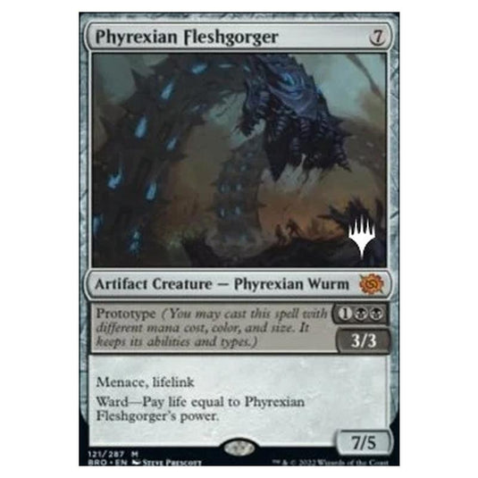 Magic The Gathering - The Brothers' War Promos - Phyrexian Fleshgorger - 121/287