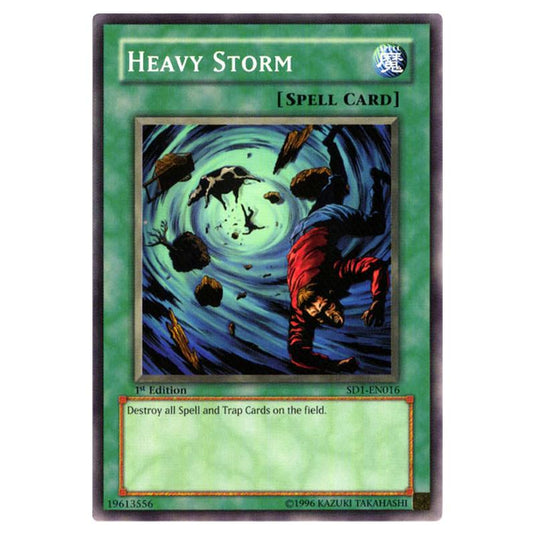 Yu-Gi-Oh! - Structure Deck - Dragon\\'s Roar - Heavy Storm (Common) SD1-EN016