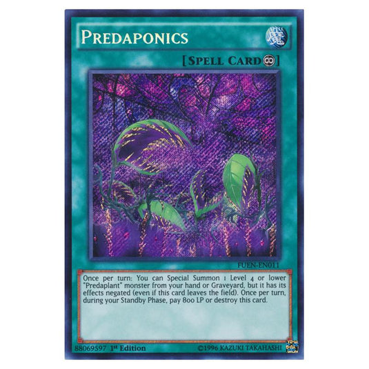 Yu-Gi-Oh! - Fusion Enforcers - Predaponics (Secret Rare) FUEN-EN011