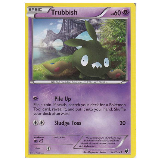 Pokemon - Black & White - Plasma Storm - Trubbish - 63/135