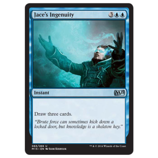 Magic the Gathering - M15 Core Set - Jace's Ingenuity - 63/269