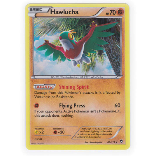 Pokemon - XY Furious Fists - Hawlucha - 63/111