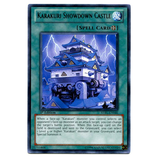 Yu-Gi-Oh! - Starstrike Blast - Karakuri Showdown Castle (Rare) - STBL-EN046