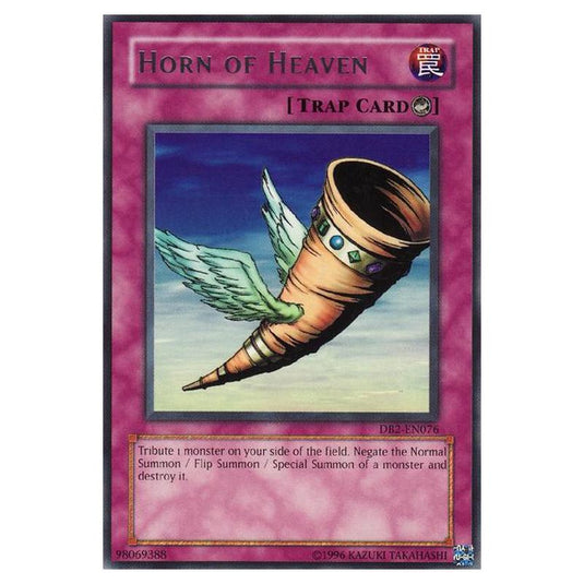 Yu-Gi-Oh! - Dark Beginning 2 - Horn of Heaven (Rare) DB2-EN076