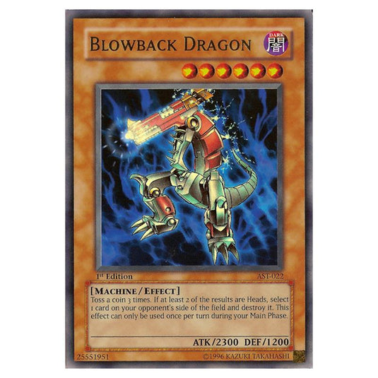 Yu-Gi-Oh! - Ancient Sanctuary - Blowback Dragon (Ultra Rare) AST-022