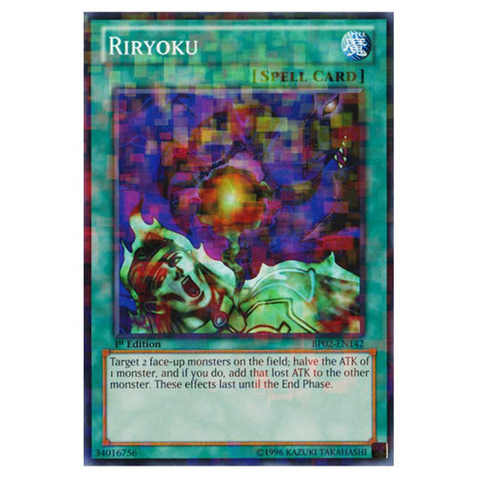 Yu-Gi-Oh! - Battle Pack 2 - War of the Giants - Riryoku (Mosaic Rare) BP02-EN142