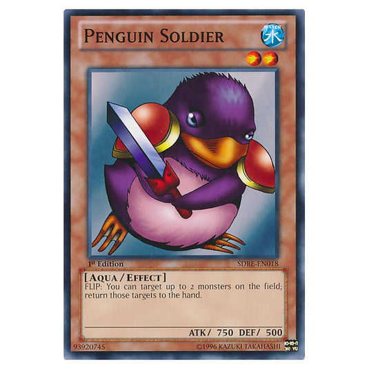Yu-Gi-Oh! - Realm of the Sea Emperor Structure Deck - Penguin Soldier (Common) SDRE-EN018