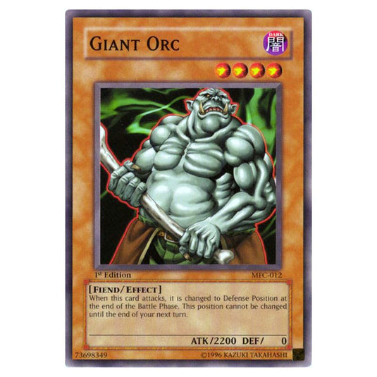 Yu-Gi-Oh! - Magician\'s Force - Giant Orc (Common) MFC-012