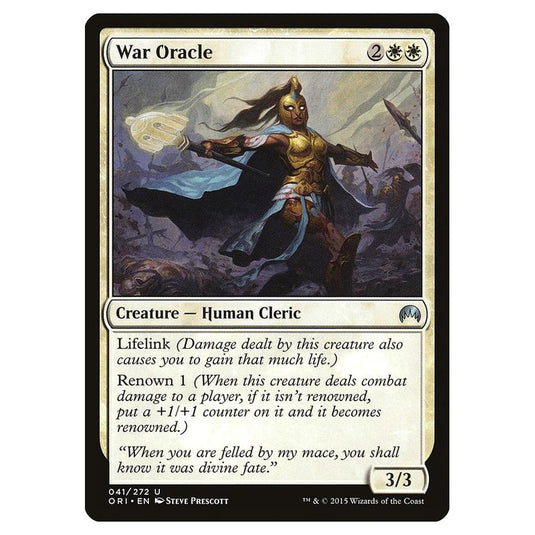 Magic The Gathering - Magic Origins - War Oracle - 41/272 (Foil)