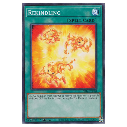 Yu-Gi-Oh! - Structure Deck - Fire Kings - Rekindling (Common) SR14-EN028