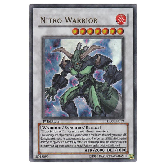 Yu-Gi-Oh! - The Duelist Genesis - Nitro Warrior (Ultra Rare) TDGS-EN039