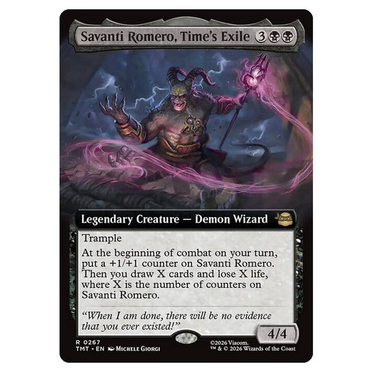 Magic The Gathering - Teenage Mutant Ninja Turtles - Savanti Romero, Time's Exile - 0267