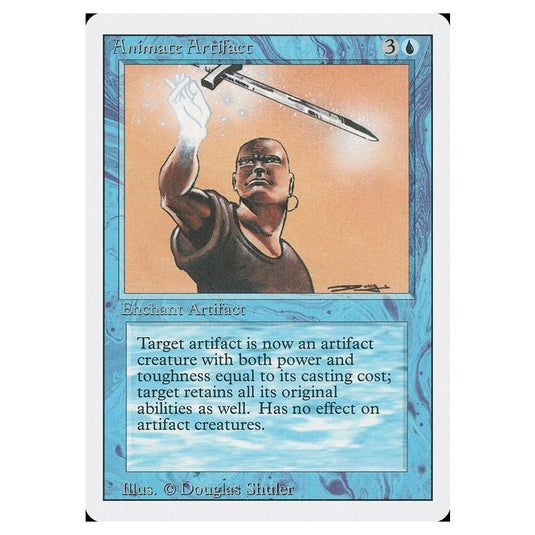 Magic the Gathering - Revised Edition - Animate Artifact - 48