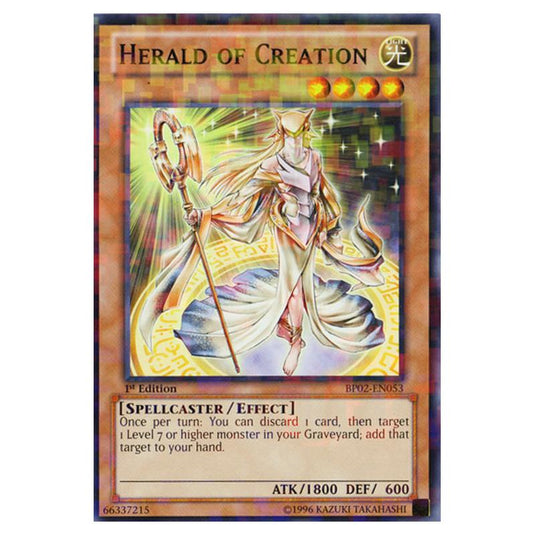 Yu-Gi-Oh! - Battle Pack 2 - War of the Giants - Herald of Creation (Mosaic Rare) BP02-EN053