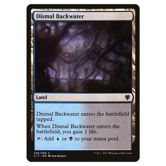Magic The Gathering - Commander 2017 - Dismal Backwater - 246/309
