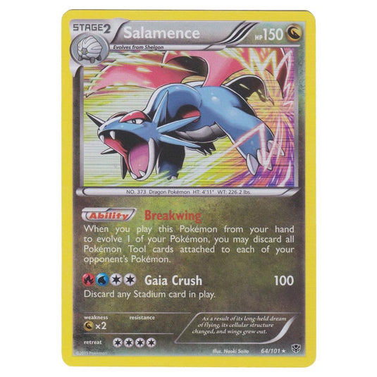 Pokemon - Black & White - Plasma Blast - Salamence - 64/101