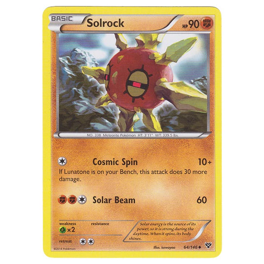 Pokemon - XY Base Set - Solrock - 64/146