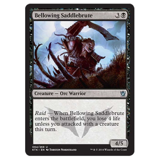 Magic the Gathering - Khans Of Tarkir - Bellowing Saddlebrute - 64/269