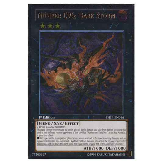 Yu-Gi-Oh! - Shadow Specters - Number C96: Dark Storm (Ultimate Rare) SHSP-EN046