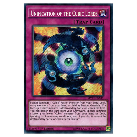 Yu-Gi-Oh! - Yu-Gi-Oh! The Dark Side of Dimensions Movie Pack Secret Edition - Unification of the Cubic Lords (Secret Rare) MVP1-ENS45