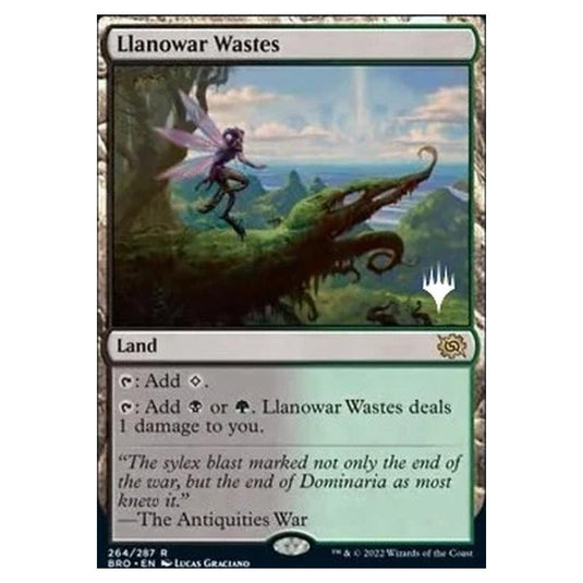 Magic The Gathering - The Brothers' War Promos - Llanowar Wastes - 264/287
