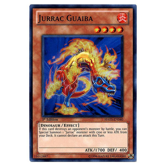 Yu-Gi-Oh! - Hidden Arsenal 3 - Jurrac Guaiba (Super Rare) HA03-EN040