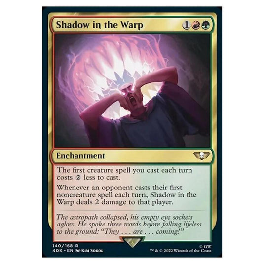 Magic The Gathering - Universes Beyond - Warhammer 40k - Shadow in the Warp - 140/168