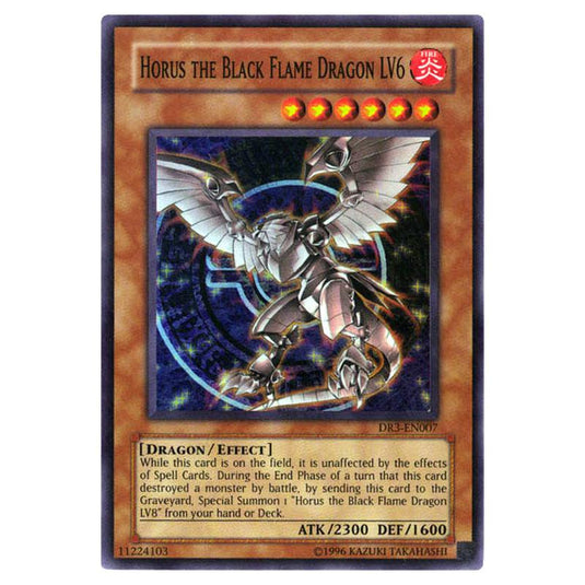 Yu-Gi-Oh! - Dark Revelation Volume 3 - Horus the Black Flame Dragon LV6 (Super Rare) DR3-EN007