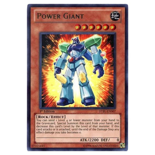 Yu-Gi-Oh! - Starstrike Blast - Power Giant (Ultra Rare) - STBL-EN007