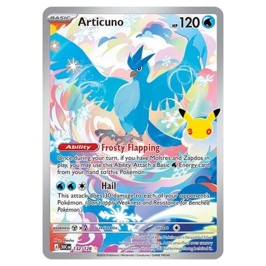 Pokemon - 30th Celebration - Articuno - 132/128