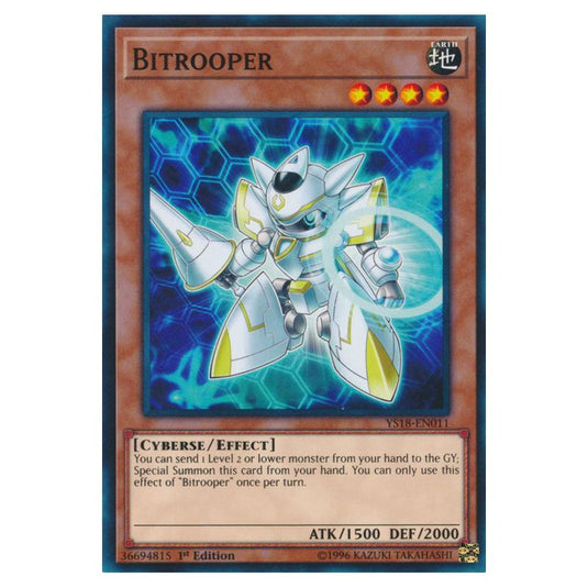 Yu-Gi-Oh! - Starter Deck - Codebreaker - Bitrooper (Common) YS18-EN011