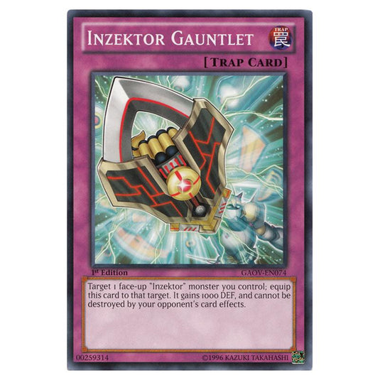 Yu-Gi-Oh! - Galactic Overlord - Inzektor Gauntlet (Common) GAOV-EN074