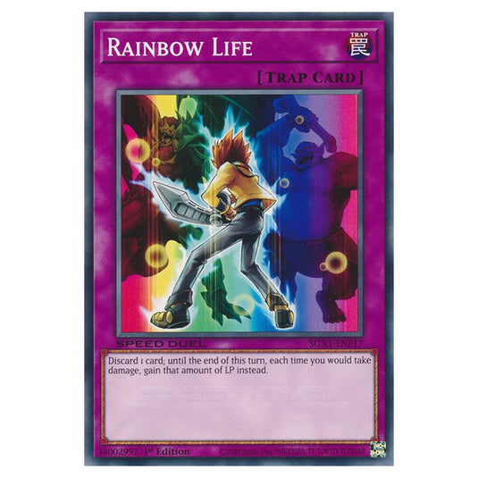 Yu-Gi-Oh! - Speed Duel GX - Duel Academy Box - Rainbow Life (Common) SGX1-ENF17