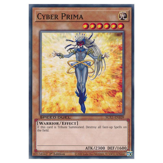 Yu-Gi-Oh! - Speed Duel GX - Duel Academy Box - Cyber Prima (Common) SGX1-ENE09