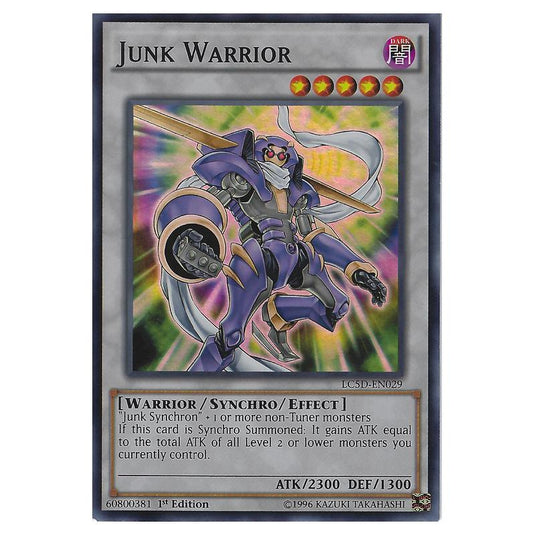 Yu-Gi-Oh! - Legendary Collection 5D's Mega Pack - Junk Warrior (Super Rare) LC5D-EN029