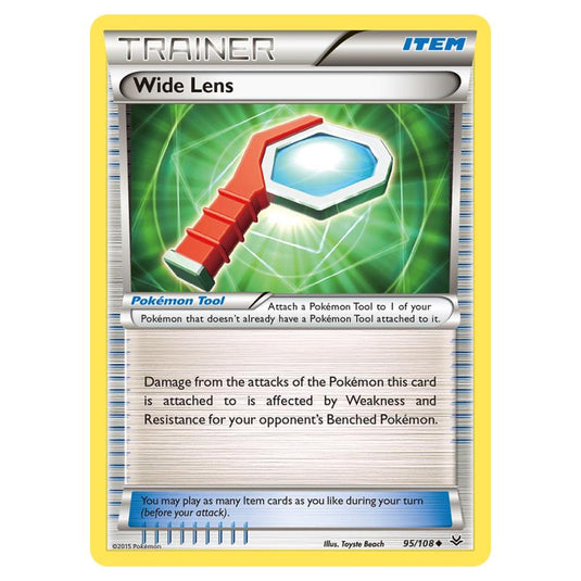 Pokemon - XY - Roaring Skies - Wide Lens - 95/108 (Reverse Holo)