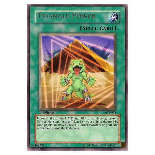 Yu-Gi-Oh! - Ancient Sanctuary - Triangle Power (Rare) AST-098