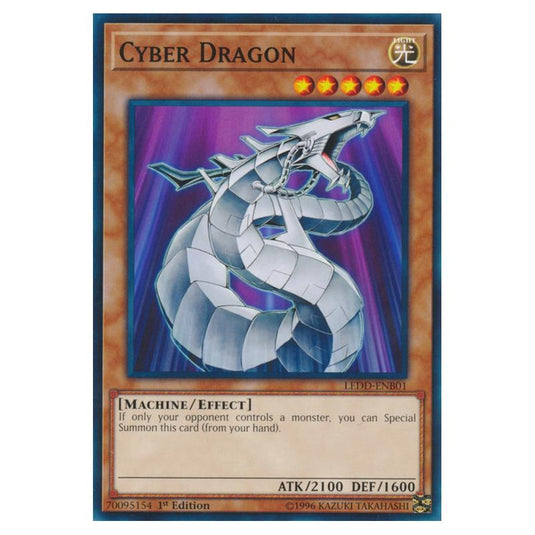 Yu-Gi-Oh! - Legendary Dragon Decks - Cyber Dragon (Common) LEDD-ENB01