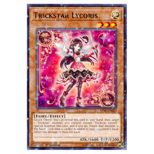 Yu-Gi-Oh! - Star Pack VRAINS - Trickstar Lycoris (Starfoil) SP18-EN022