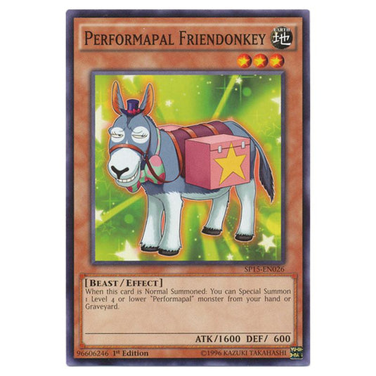Yu-Gi-Oh! - Star Pack ARC-V - Performapal Friendonkey (Common) SP15-EN026