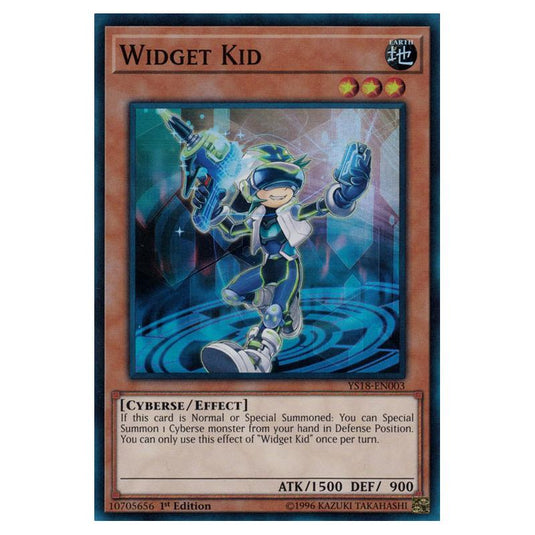 Yu-Gi-Oh! - Starter Deck - Codebreaker - Widget Kid (Super Rare) YS18-EN003