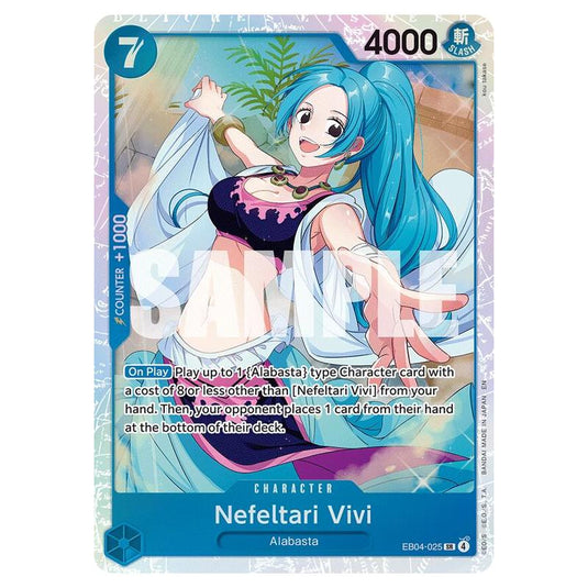 One Piece - OP14 - The Azure Sea's Seven - Nefeltari Vivi - EB04-025