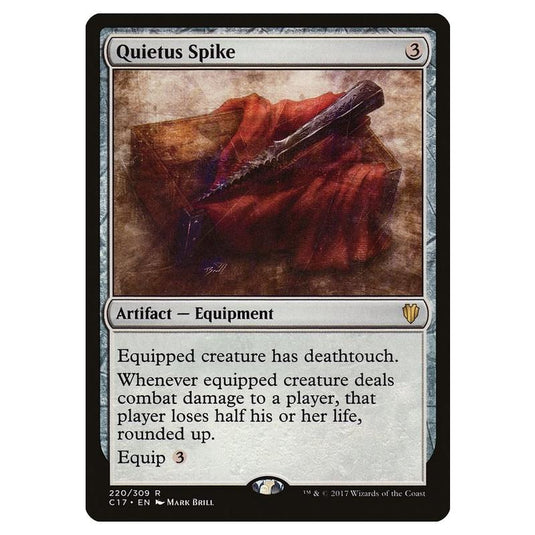 Magic The Gathering - Commander 2017 - Quietus Spike - 220/309