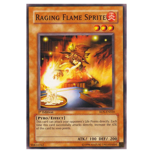 Yu-Gi-Oh! - Rise of Destiny - Raging Flame Sprite (Common) RDS-EN020