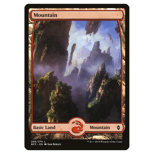 Magic The Gathering - Battle For Zendikar - Mountain - 266/274 (Foil)