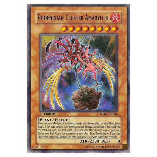 Yu-Gi-Oh! - Raging Battle - Phoenixian Cluster Amaryllis (Super Rare) RGBT-EN006