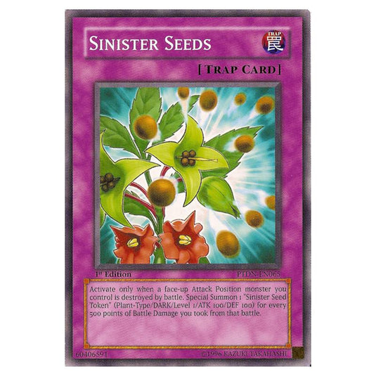 Yu-Gi-Oh! - Phantom Darkness - Sinister Seeds (Common) PTDN-EN065