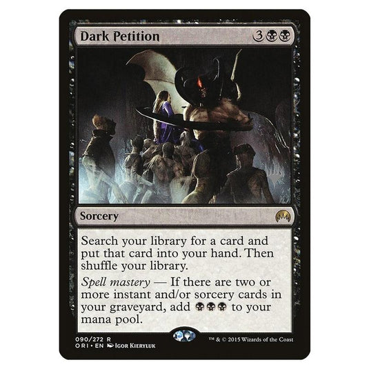 Magic The Gathering - Kaldheim Promos - Dark Petition - 090/285