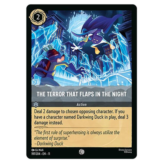 Lorcana - Winterspell - The Terror That Flaps in the Night (Common) - 197/204